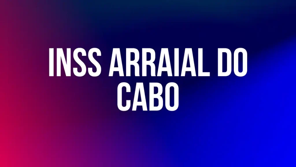 INSS ARRAIAL DO CABO