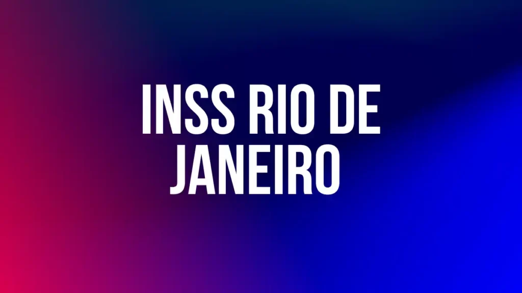 INSS RIO DE JANEIRO